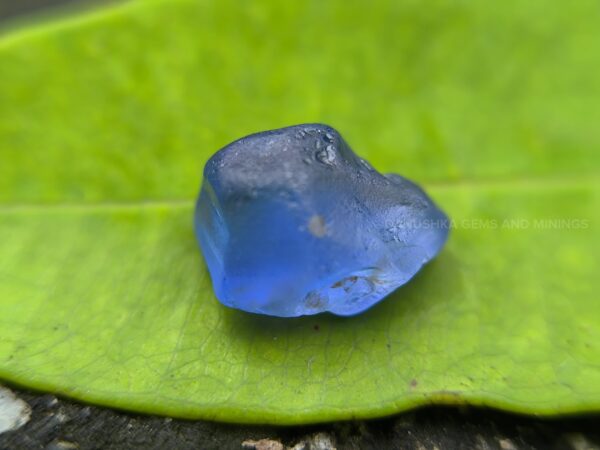 Natural Cornflower Blue Sapphire Rough