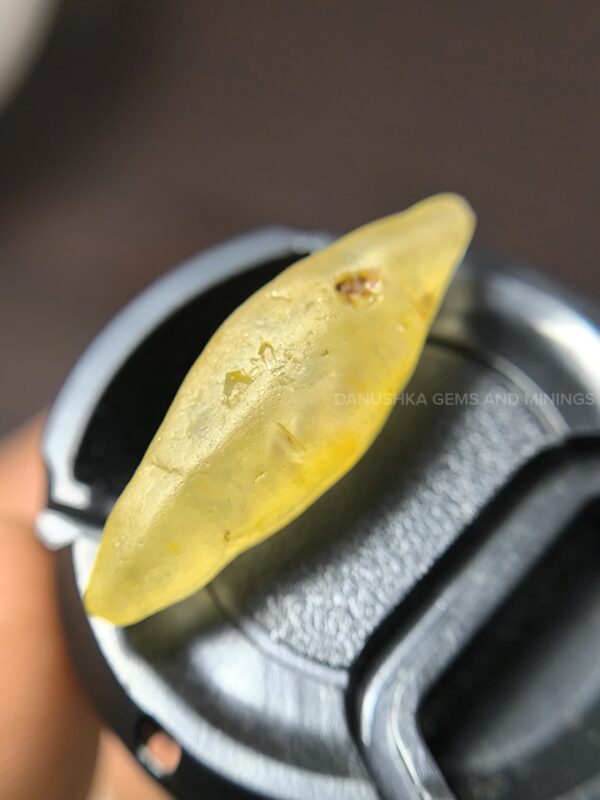 Ceylon Natural Yellow Sapphire Crystal