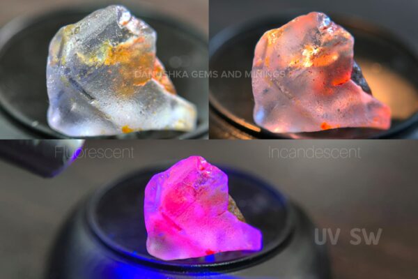 Facet Grade Natural Color Shifting Sapphire Rough