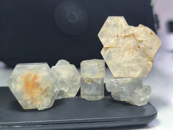 Ceylon Natural Sapphire Tabular Crystal Collection