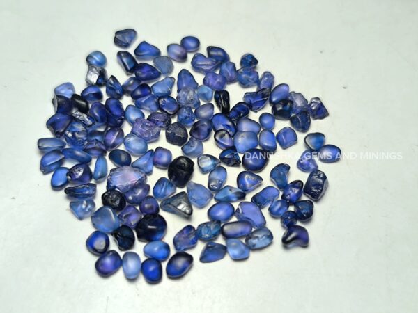 Facet Grade Ceylon Blue Sapphire Rough Collection