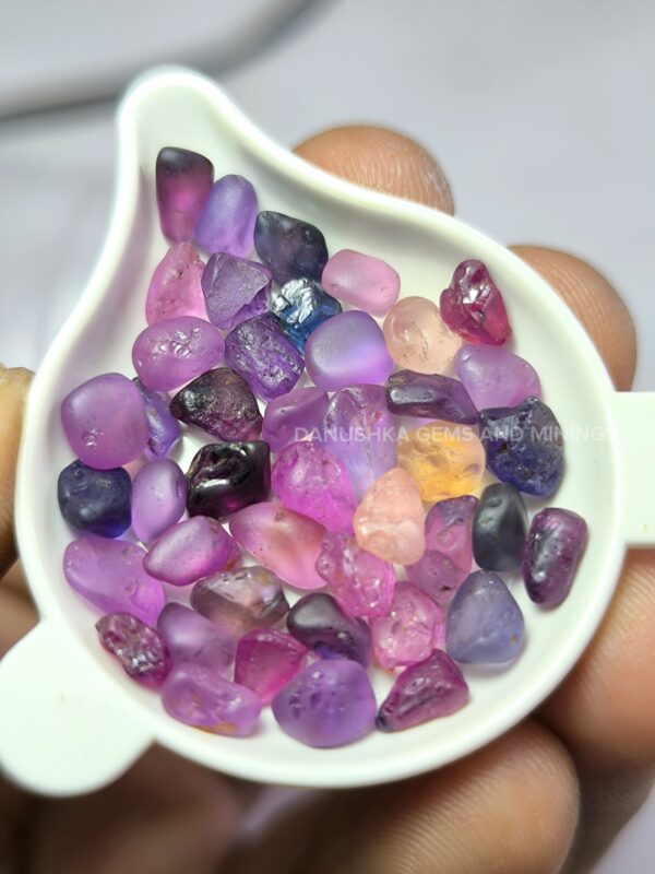 Facet Grade Natural Sapphire and Ruby Rough Collection