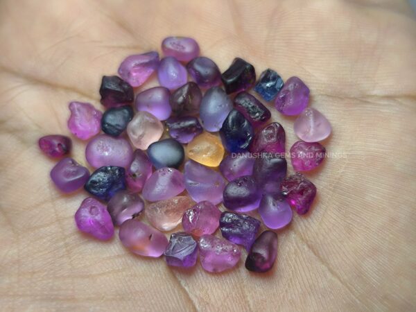 Facet Grade Natural Sapphire and Ruby Rough Collection
