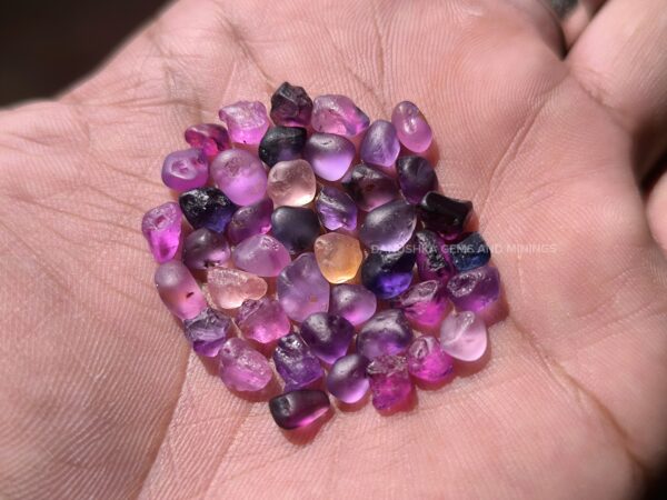 Facet Grade Natural Sapphire and Ruby Rough Collection