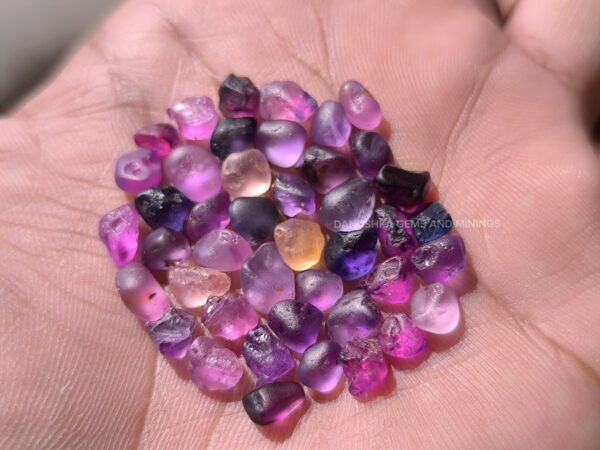 Facet Grade Natural Sapphire and Ruby Rough Collection