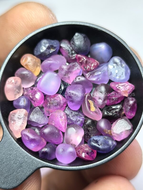 Facet Grade Natural Sapphire and Ruby Rough Collection