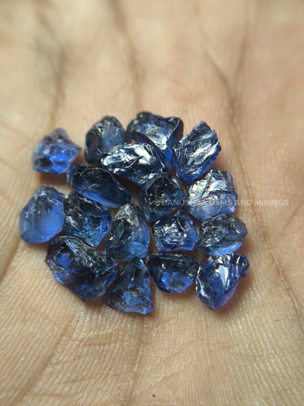 Natural Blue Sapphire Rough Collection