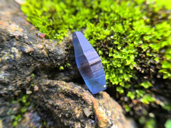 Ceylon Natural Blue Sapphire Crystal