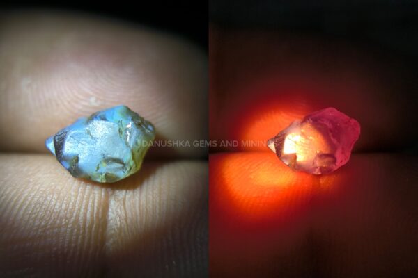 Color Change Alexandrite Cats Eye Rough