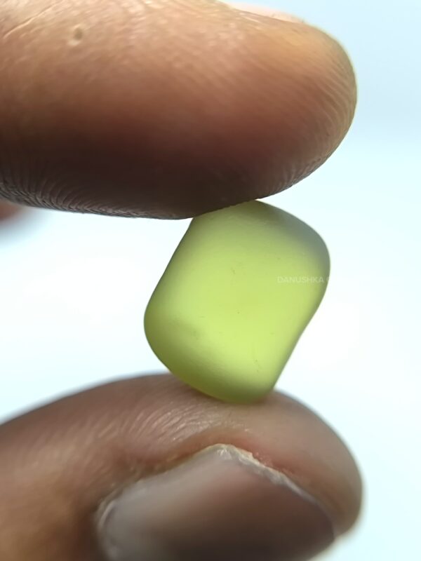 Facet Grade Ceylon Natural Green Chrysoberyl Rough