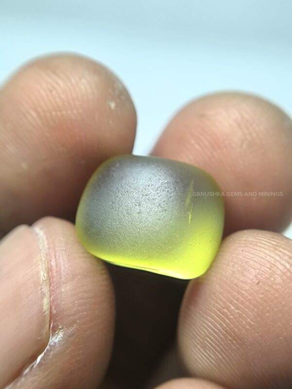Facet Grade Ceylon Natural Green Chrysoberyl Rough