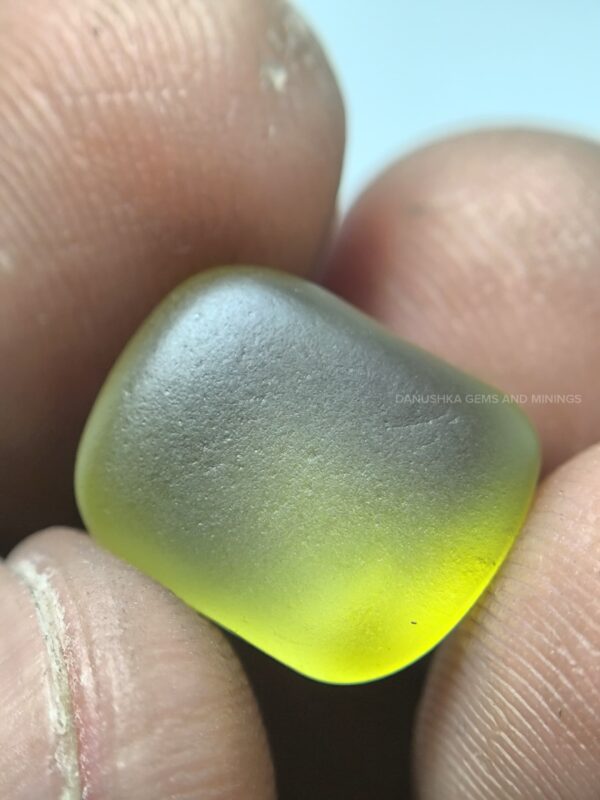 Facet Grade Ceylon Natural Green Chrysoberyl Rough
