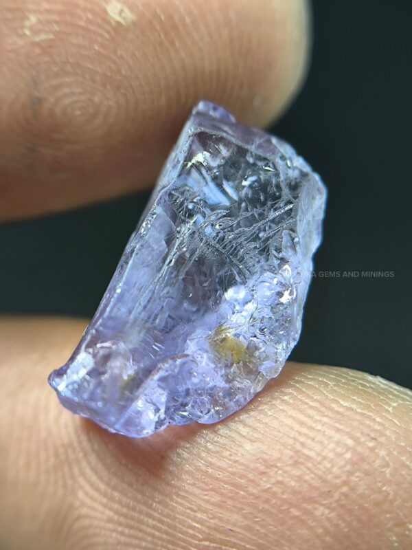 Facet Grade Natural Lavender Spinel Rough