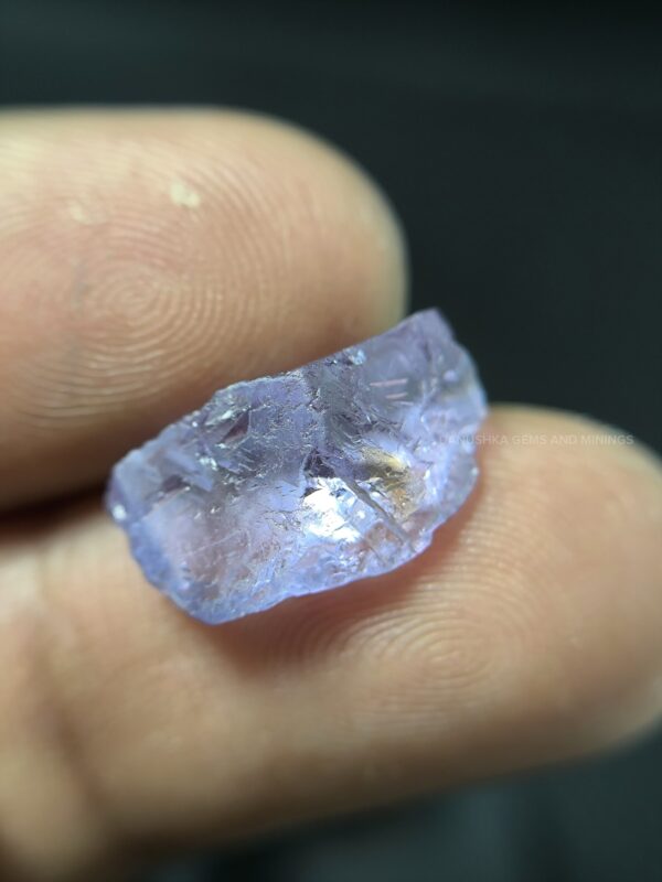 Facet Grade Natural Lavender Spinel Rough