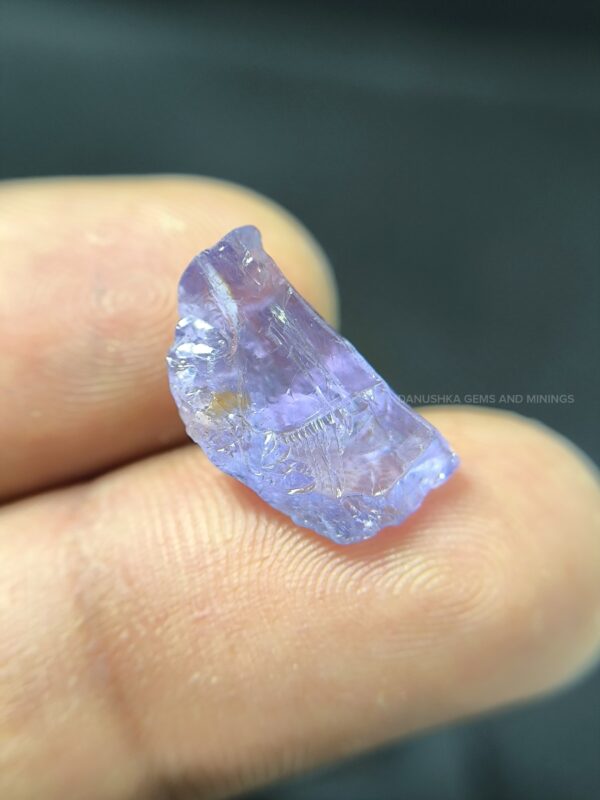 Facet Grade Natural Lavender Spinel Rough