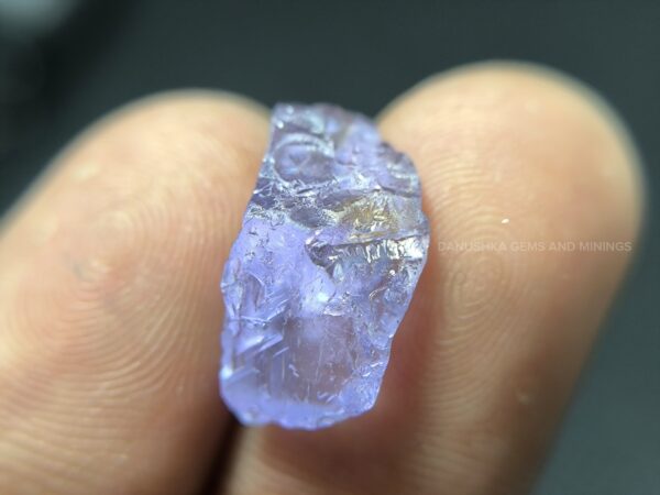 Facet Grade Natural Lavender Spinel Rough