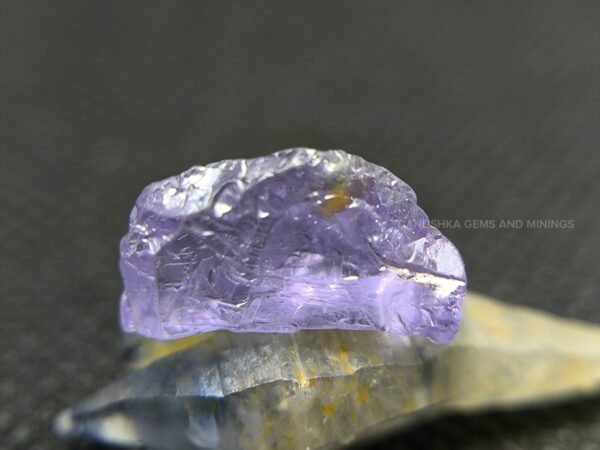 Facet Grade Natural Lavender Spinel Rough