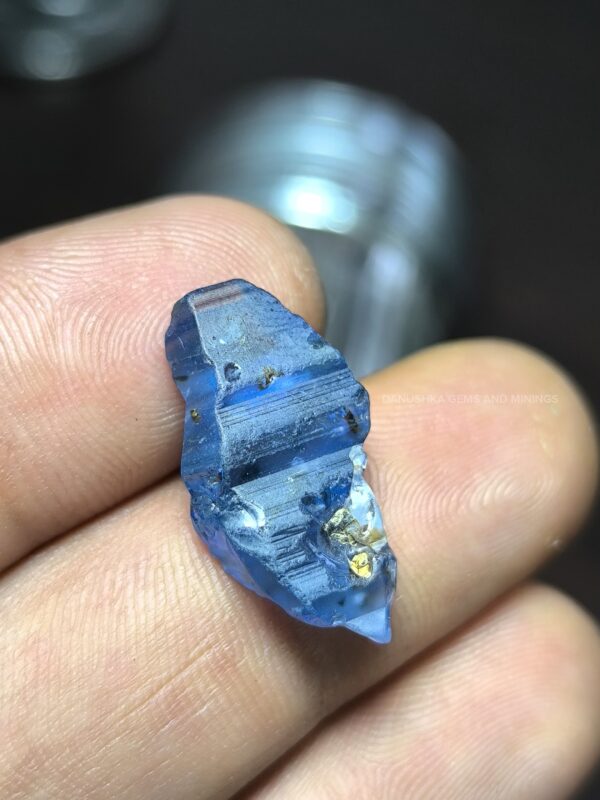 Ceylon Natural Blue Sapphire Crystal