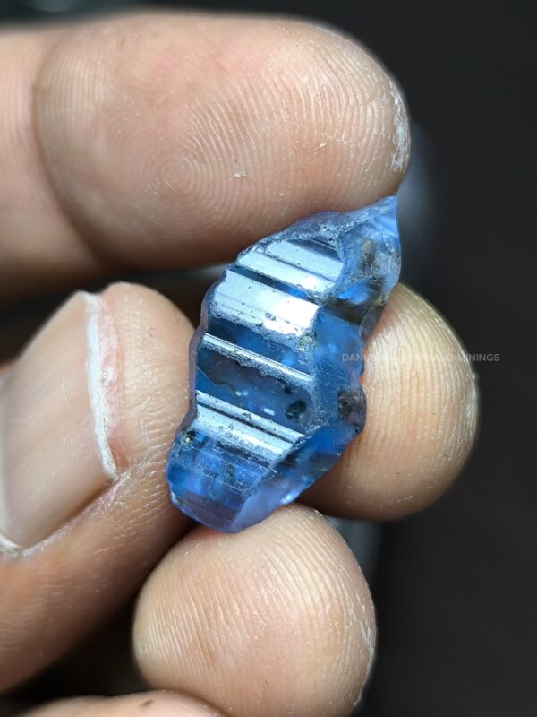 Ceylon Natural Blue Sapphire Crystal