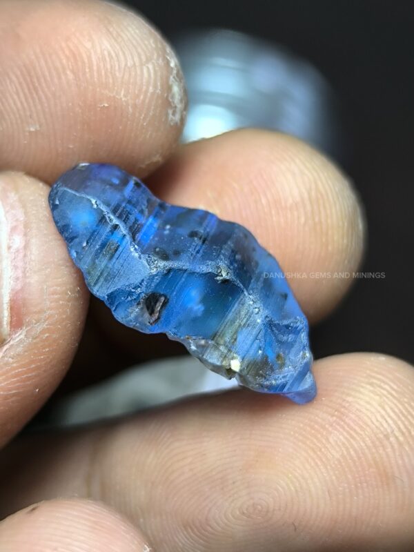Ceylon Natural Blue Sapphire Crystal