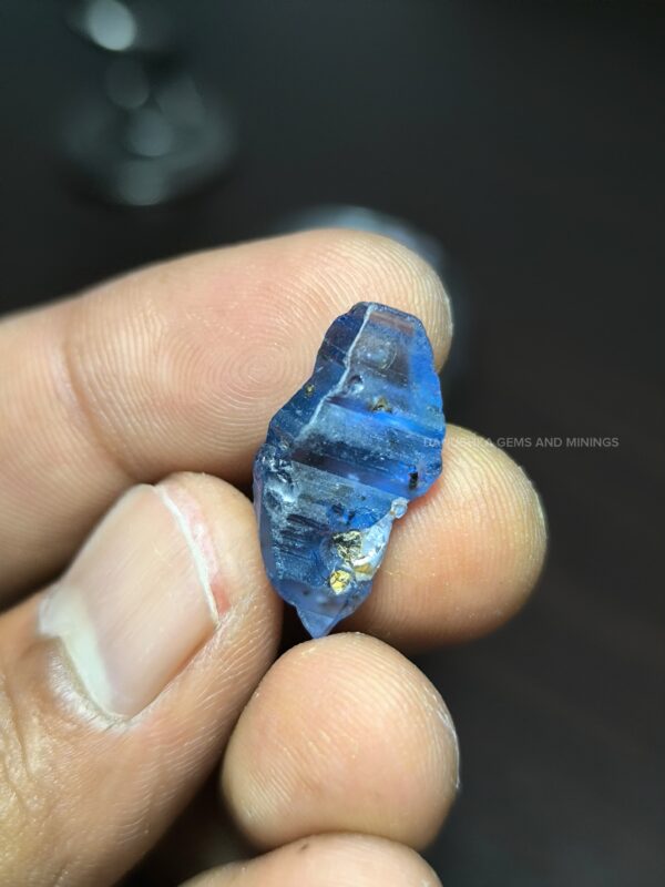 Ceylon Natural Blue Sapphire Crystal