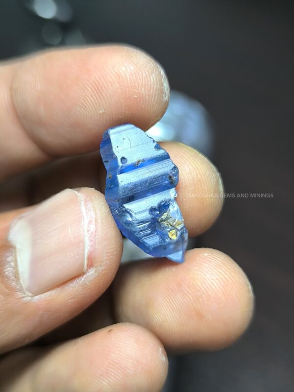 Ceylon Natural Blue Sapphire Crystal