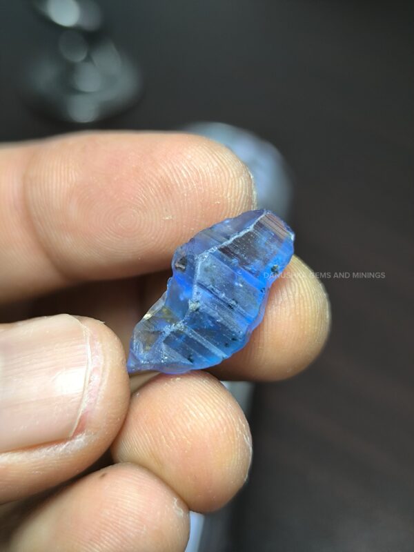 Ceylon Natural Blue Sapphire Crystal