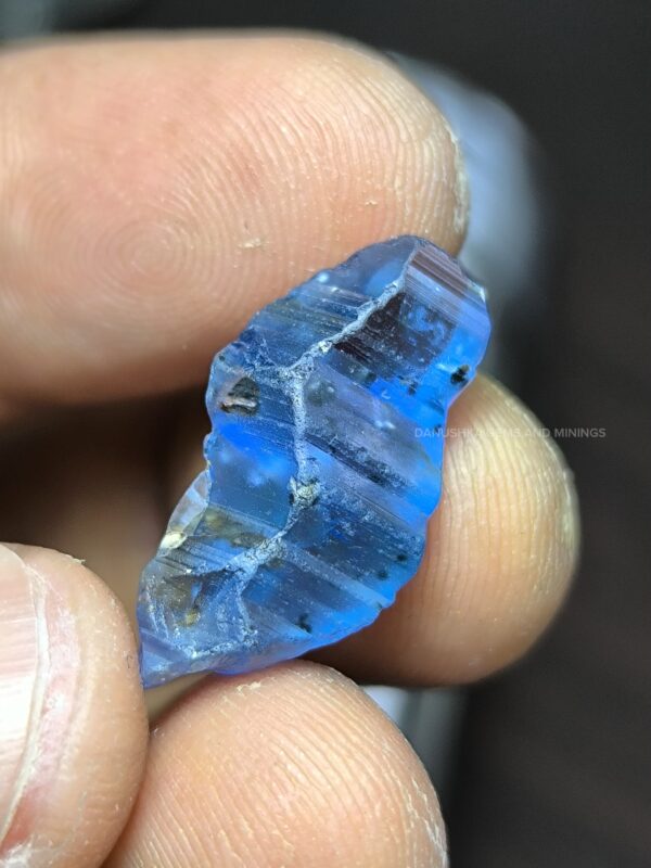 Ceylon Natural Blue Sapphire Crystal