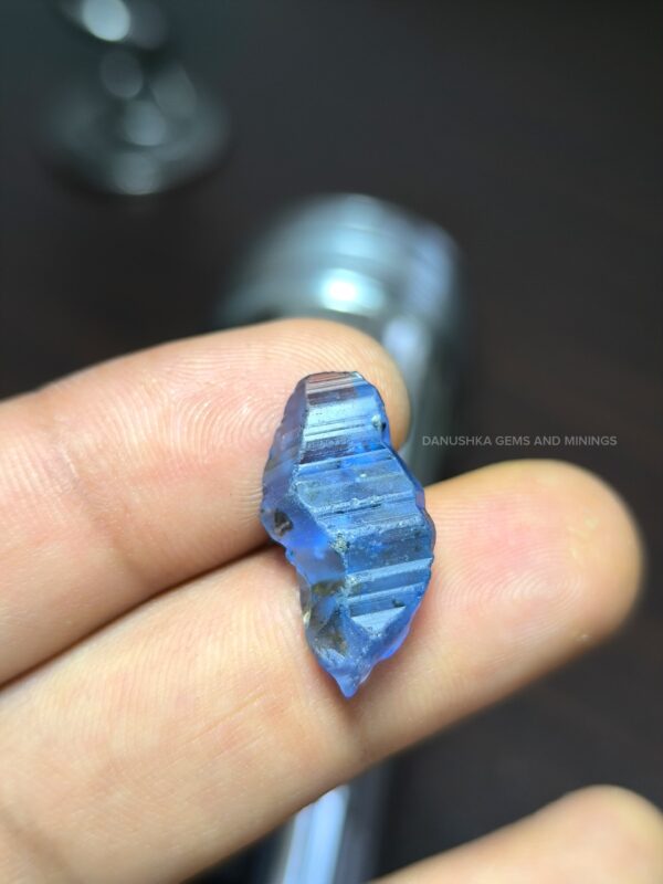 Ceylon Natural Blue Sapphire Crystal