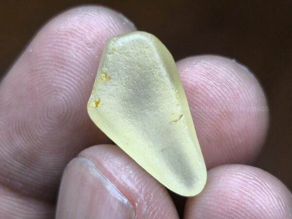 Natural Heating Yellow Sapphire Kownagu Rough