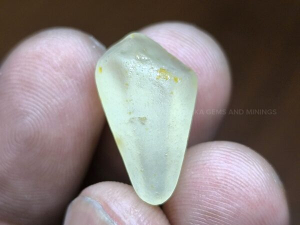 Natural Heating Yellow Sapphire Kownagu Rough