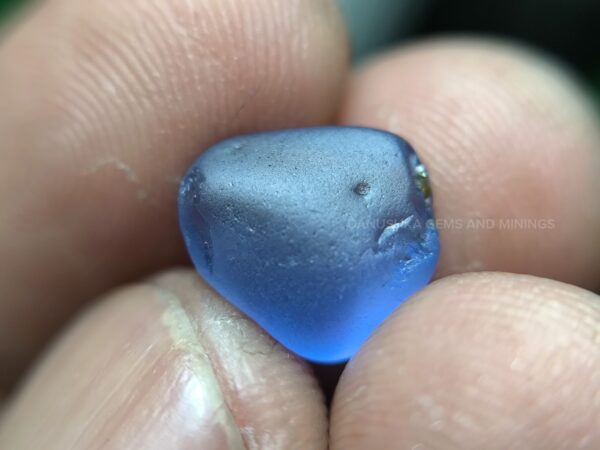 Ceylon Intense Blue Sapphire Rough