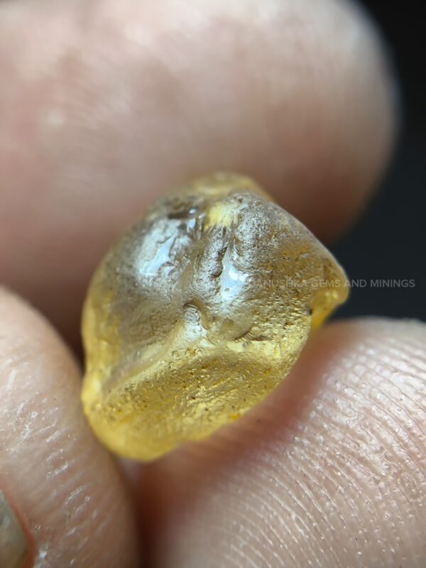 Ceylon Natural Out Color Yellow Sapphire Rough