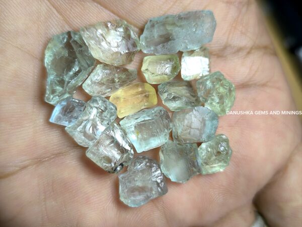 Natural Aquamarine, Heliorder and Green Beryl Collection