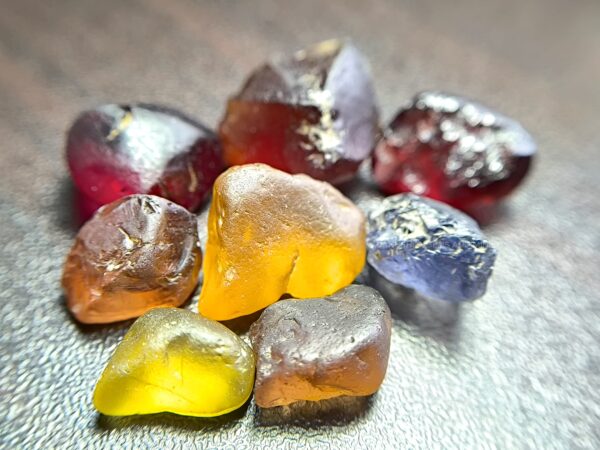 Zircon, Garnet, Spinel Rough