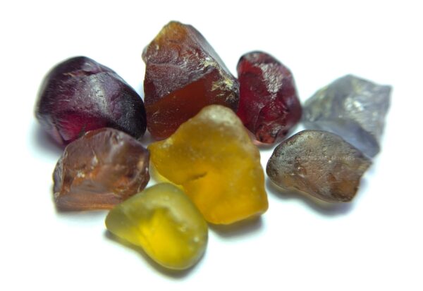 Zircon, Garnet, Spinel Rough