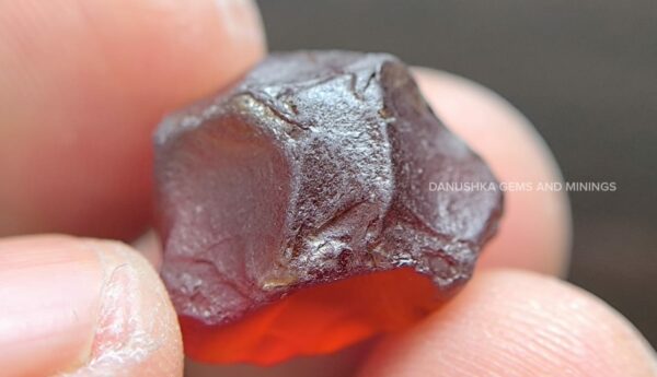 Facet Grade Ceylon Natural Hessonite Garnet Rough