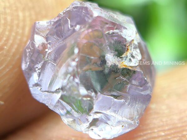 Facet Grade Natural Lilac Mist Colour Spinel Rough