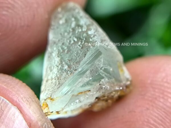 Facet Grade Natural White Sapphire Rough