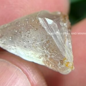 Facet Grade Natural White Sapphire Rough