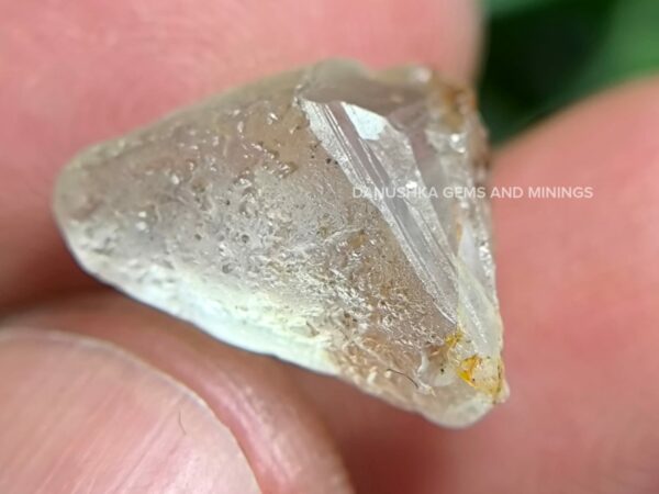 Facet Grade Natural White Sapphire Rough