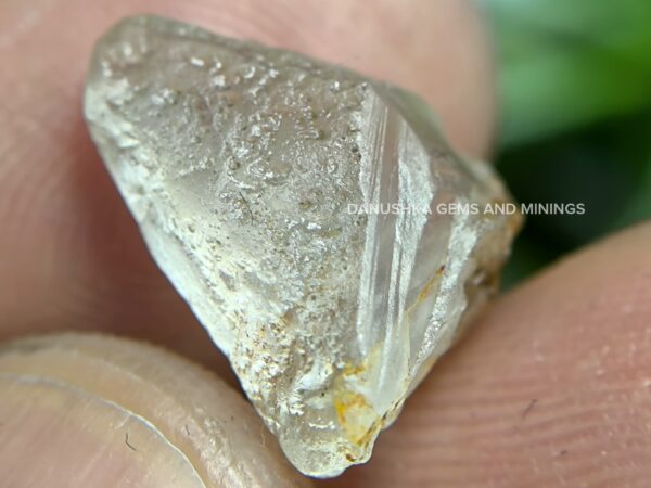 Facet Grade Natural White Sapphire Rough