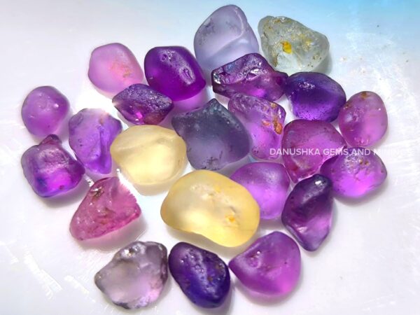 Natural Ceylon Sapphire Rough Collection
