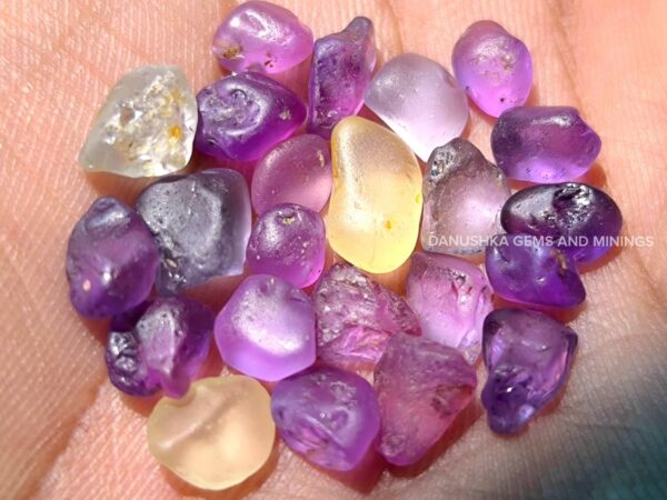 Natural Ceylon Sapphire Rough Collection