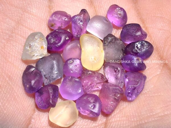Natural Ceylon Sapphire Rough Collection