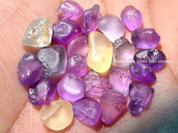 Natural Ceylon Sapphire Rough Collection