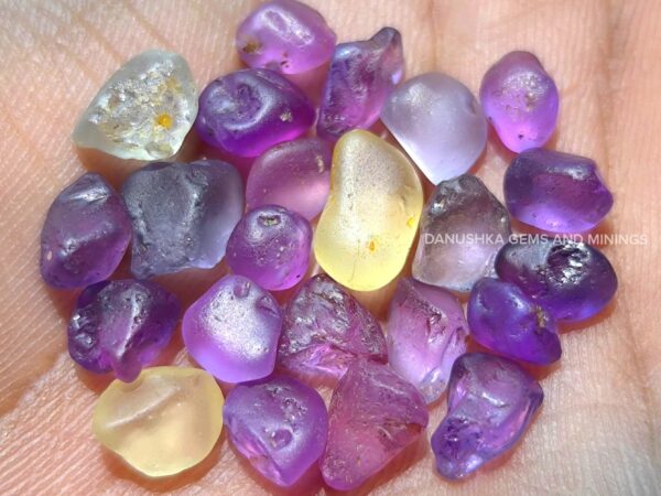 Natural Ceylon Sapphire Rough Collection