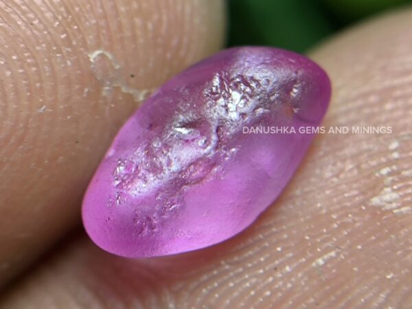 Natural Light Fuchsia Pink Color Sapphire Rough