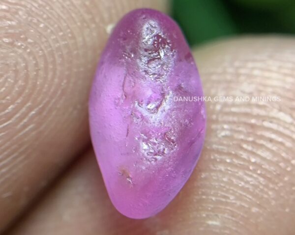 Natural Light Fuchsia Pink Color Sapphire Rough