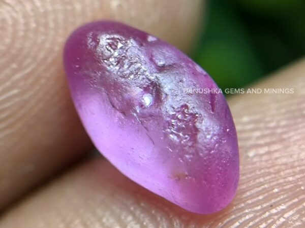 Natural Light Fuchsia Pink Color Sapphire Rough
